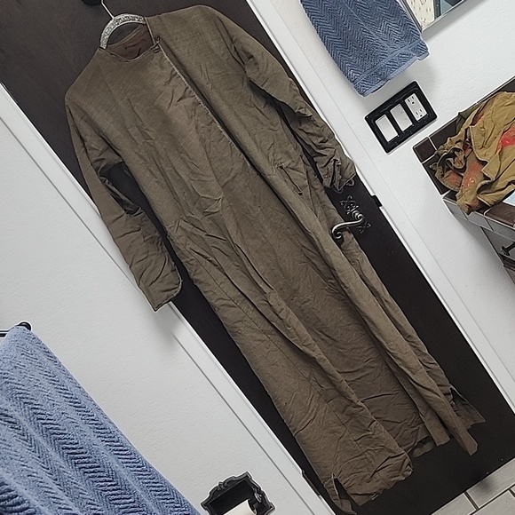 Antique Bedouin mens' robe M - Picture 2 of 8